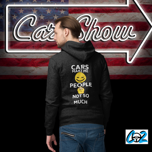 Hoodies and long sleeved shirts for the colder season when our cars breathe the most. Keep warm with our car lover hoodies and long sleeved shirts.