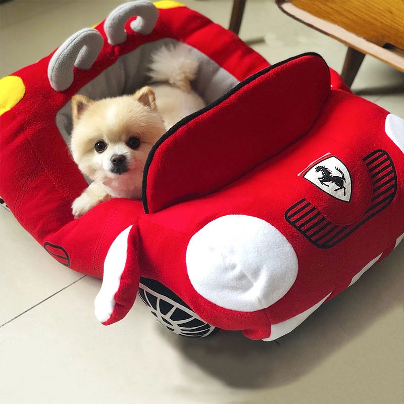 Car-shaped Pet Dog Bed