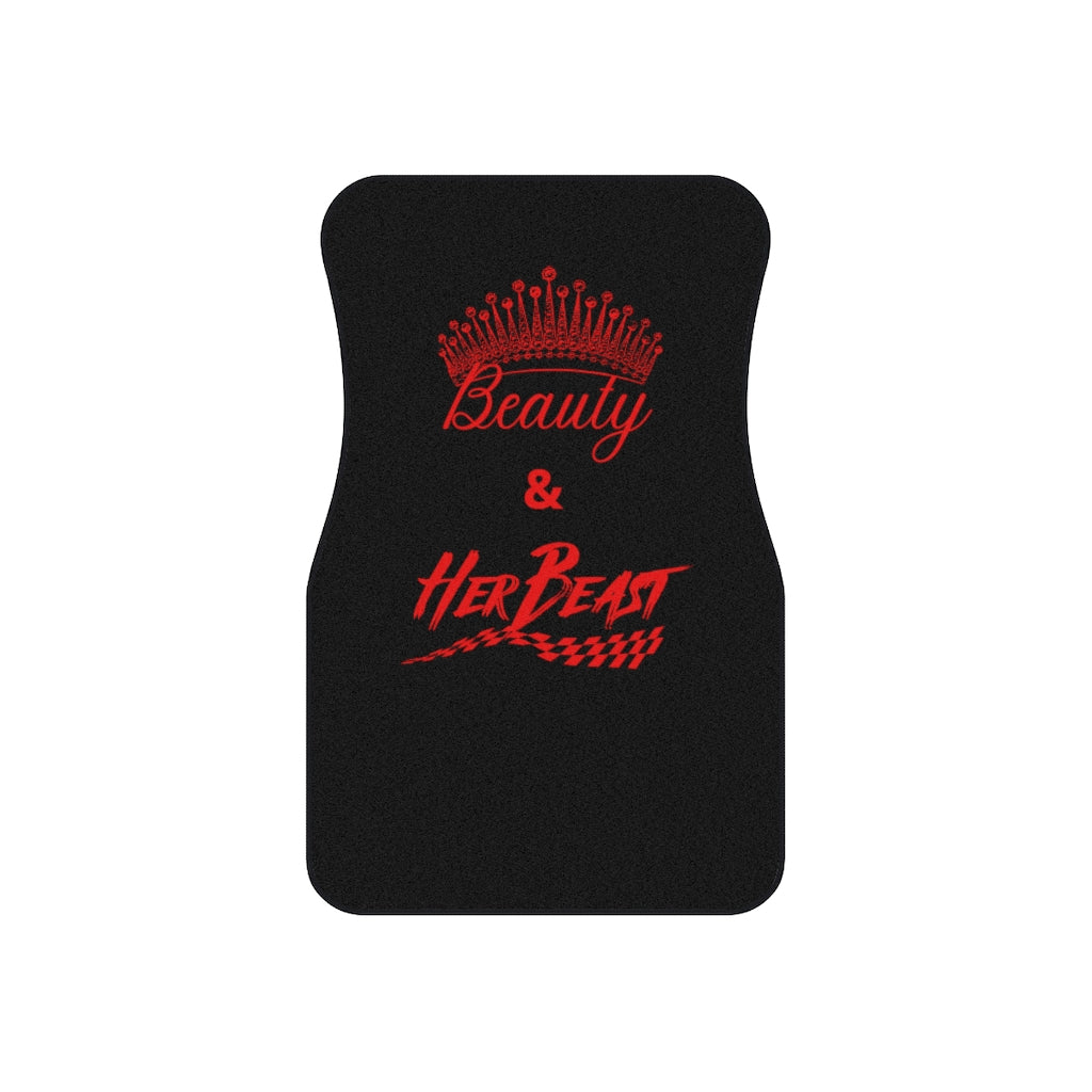 Beauty & Her Beast Car Mats (Set of 4)
