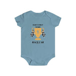 Load image into Gallery viewer, BABYS FIRST WORD, RACE CAR Infant Rip Snap Tee

