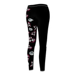 Load image into Gallery viewer, Love to Race In Black Co2Passions™️ Women&#39;s Leggings
