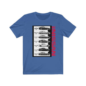 Nissan Z Know Your History Unisex Short Sleeve Tee