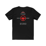 Load image into Gallery viewer, MISUNDERSTOOD &amp; UNDERESTIMATED EURO Unisex Jersey Short Sleeve Tee
