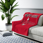 Load image into Gallery viewer, DROP A GEAR &amp; DISAPPEAR Sherpa Fleece Blanket
