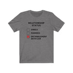 Load image into Gallery viewer, RELATIONSHIP STATUS: ENTANGLEMENT WITH CAR Unisex Short Sleeve Tee
