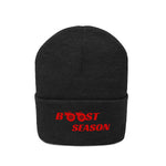 Load image into Gallery viewer, BOOST SEASON Knit Beanie/ hat
