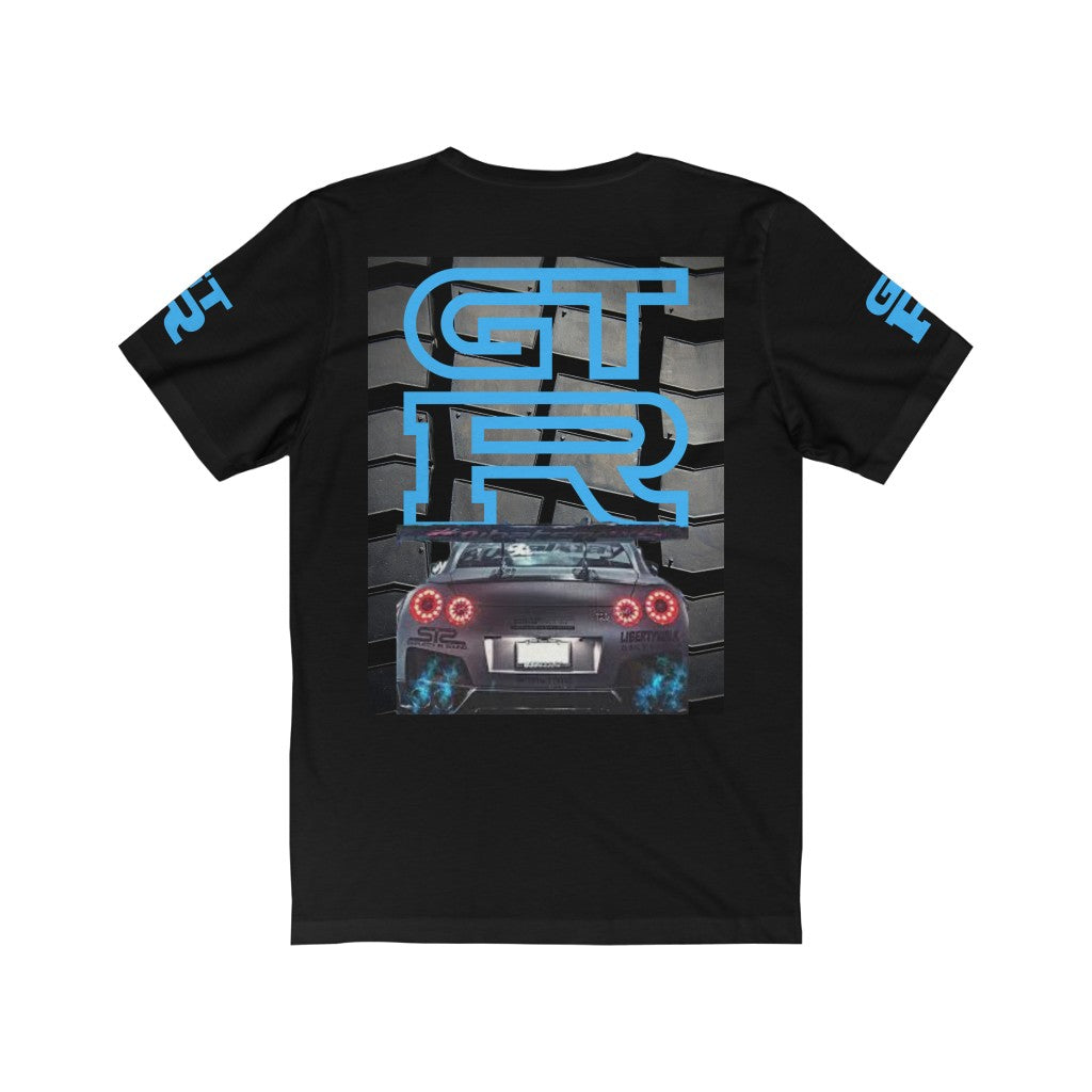 GTR GPS SAYS 45 MINS BUT I WILL BE THERE IN 5 MINS Unisex Tee