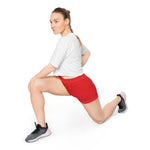 Load image into Gallery viewer, Red Women&#39;s Race Shorts

