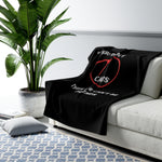 Load image into Gallery viewer, IF YOU DON&#39;T LOVE CARS THEN WE CAN&#39;T BE FRIENDS ZIP TIE Sherpa Fleece Blanket
