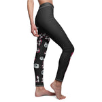 Load image into Gallery viewer, Love to Race In Black Co2Passions™️ Women&#39;s Leggings
