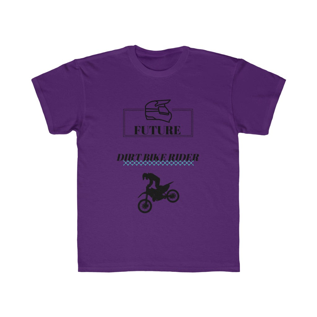 FUTURE DIRT BIKE RIDER Kids Regular Fit Tee