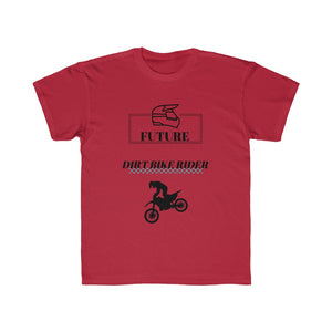 FUTURE DIRT BIKE RIDER Kids Regular Fit Tee