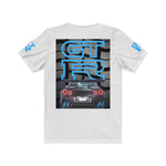 Load image into Gallery viewer, GTR GPS SAYS 45 MINS BUT I WILL BE THERE IN 5 MINS Unisex Tee
