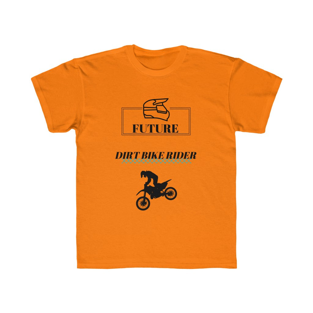 FUTURE DIRT BIKE RIDER Kids Regular Fit Tee