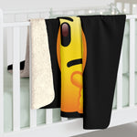 Load image into Gallery viewer, I WONDER IF MY CAR THINKS ABOUT ME TOO Sherpa Fleece Blanket
