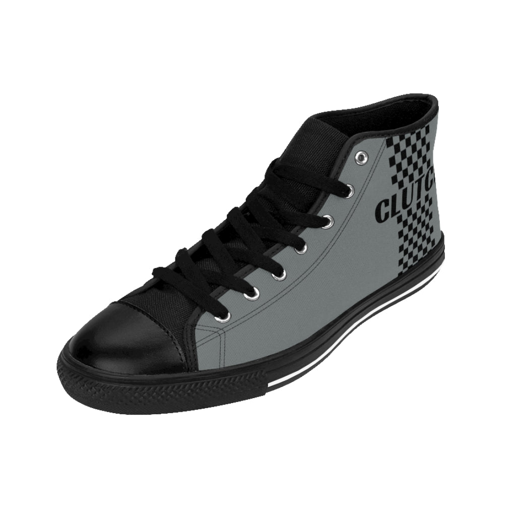 Co2Passions™️ GAS CLUTCH In Gray Women's High-top Sneakers