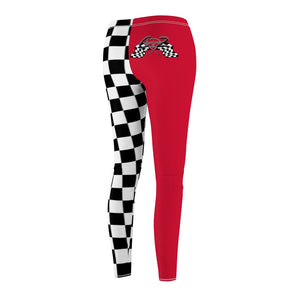 Harley Quinn Style Race Leggings by Co2Passions™️
