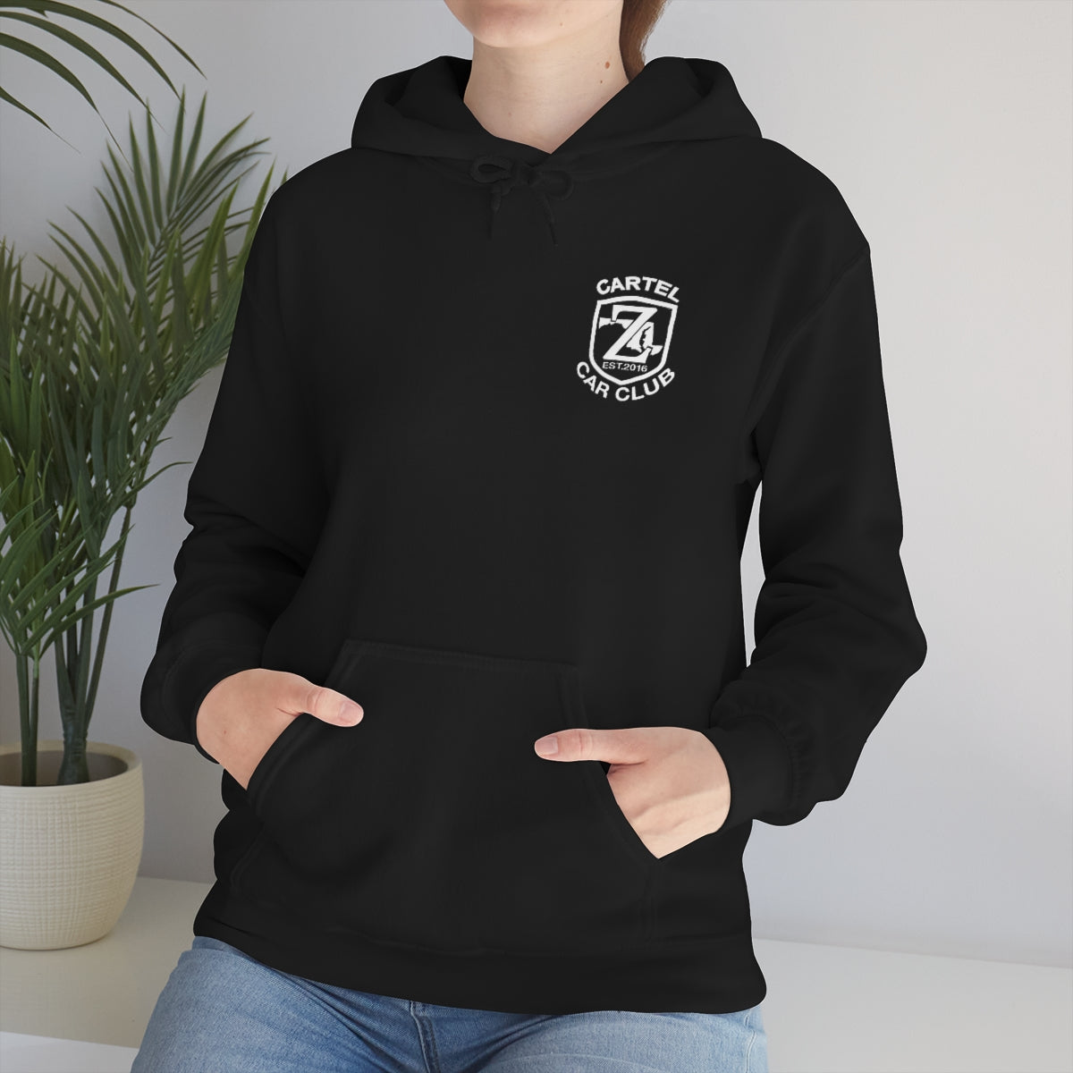 Cartel Z Car Club Hoodie (For Members Only) Unisex Heavy Blend™ Hooded Sweatshirt