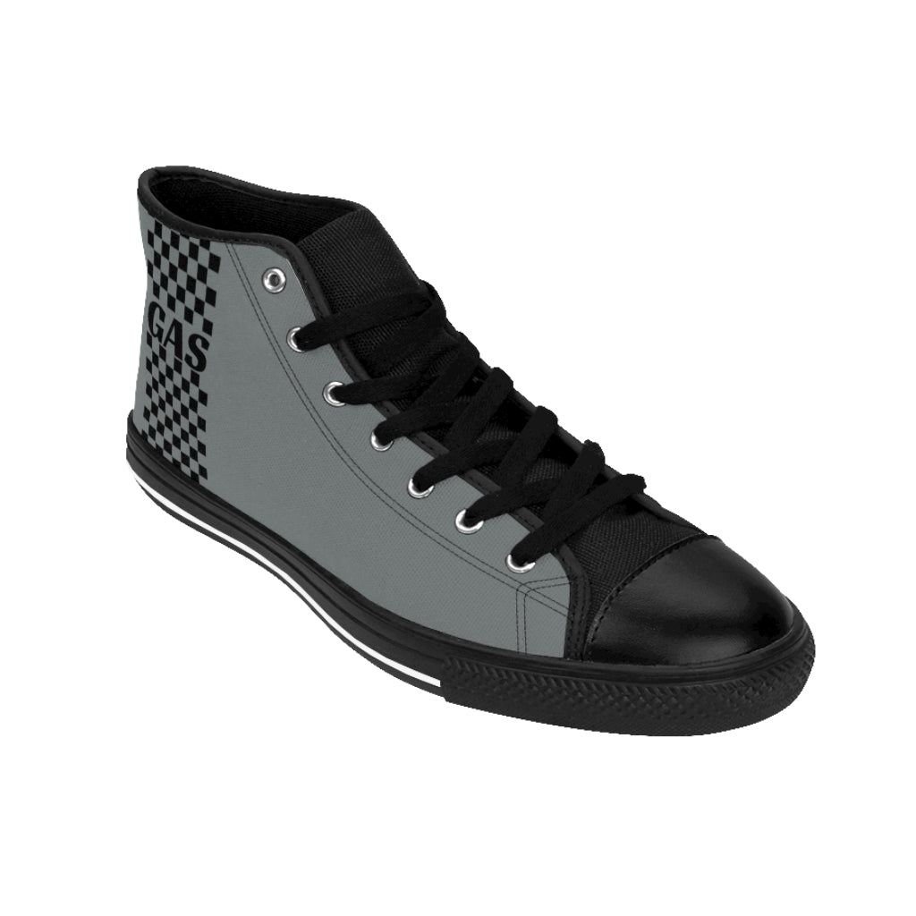 Co2Passions™️ GAS CLUTCH In Gray Women's High-top Sneakers