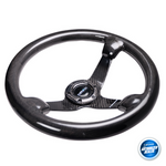 Load image into Gallery viewer, NRG INNOVATIONS Full Carbon Fiber Steering Wheel 350mm Deep Dish ST-036CF-1
