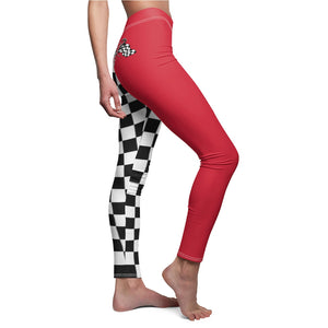 Harley Quinn Style Race Leggings by Co2Passions™️