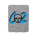 Load image into Gallery viewer, Co2Passions™️ Logo Sherpa Fleece Blanket
