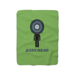 Load image into Gallery viewer, Bass Head Sherpa Fleece Blanket
