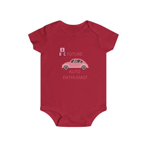 Future Auto Enthusiast Infant Rip Snap Tee