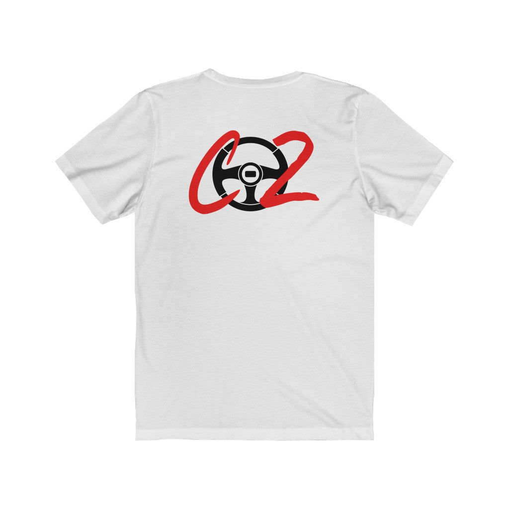 REVN@TION GANG STILL NOT $85 (RED LOGO) White Unisex Tee