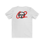 Load image into Gallery viewer, REVN@TION GANG STILL NOT $85 (RED LOGO) White Unisex Tee
