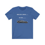 Load image into Gallery viewer, MID LIFE CRISIS....MAYBE.... Premium Unisex Jersey Short Sleeve Tee
