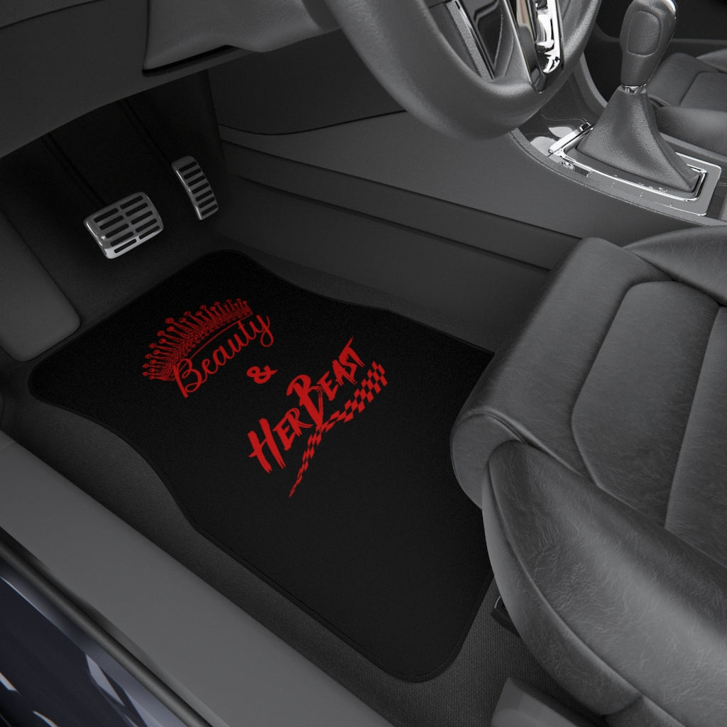 Beauty & Her Beast Car Mats (Set of 4)