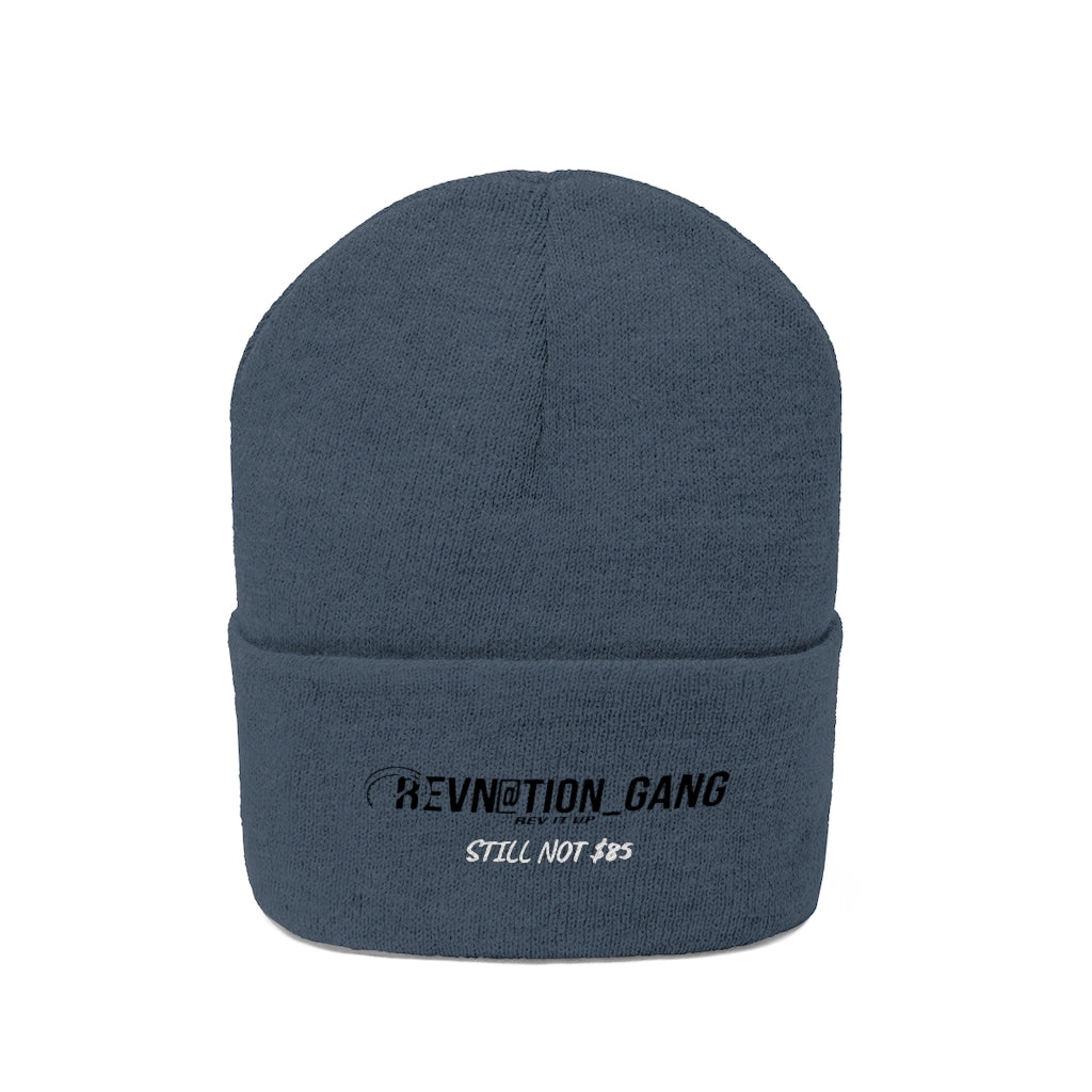 Revn@tion Gang Still Not $85 Beanie by Co2Passions™️