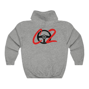 REVN@TION GANG STILL NOT $85 (RED LOGO)  Black or Grey Unisex Hoodie