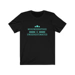 Load image into Gallery viewer, MISUNDERSTOOD &amp; UNDERESTIMATED HONDA Unisex Jersey Short Sleeve Tee
