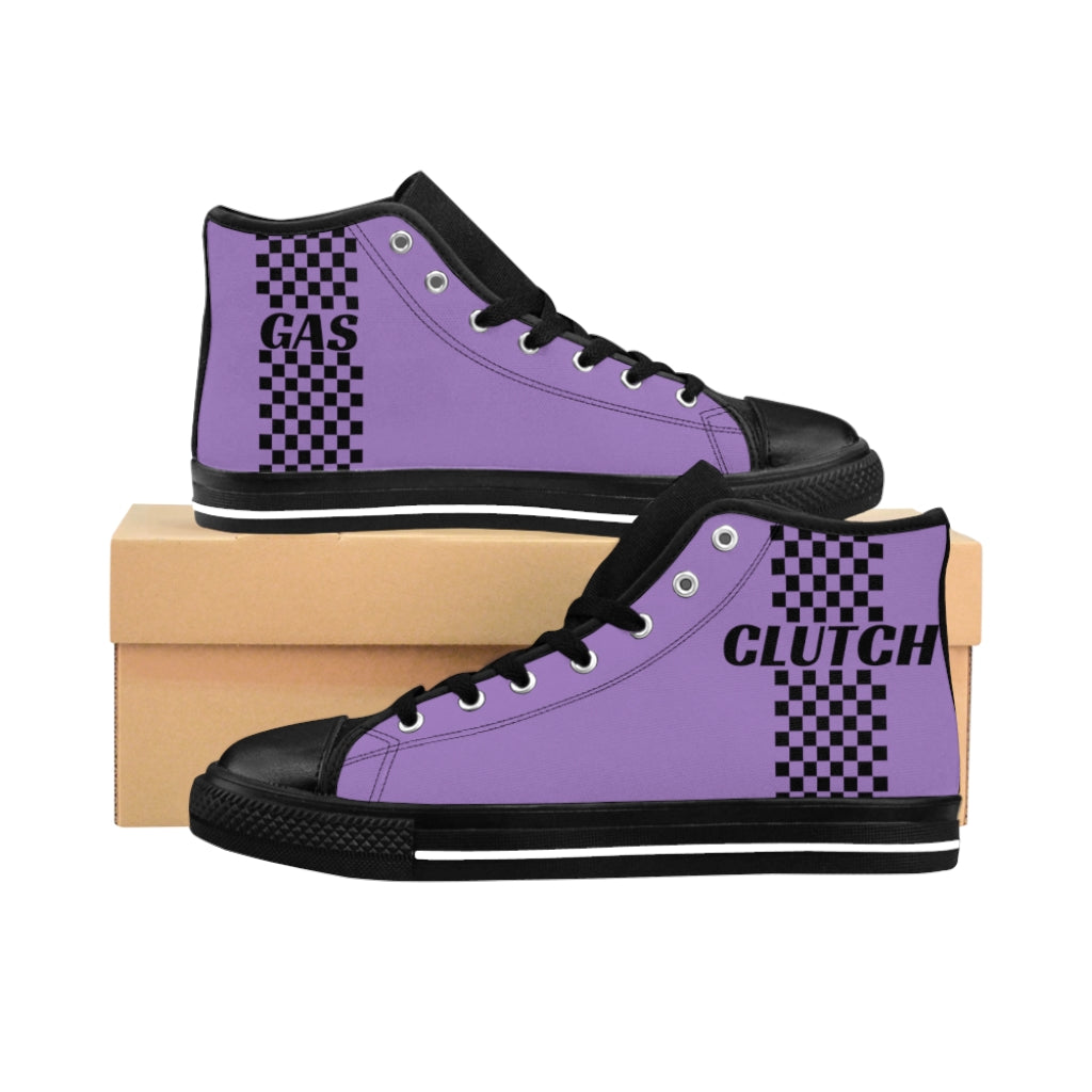 Co2Passions™️ GAS CLUTCH Women's High-top Sneakers