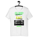 Load image into Gallery viewer, SLEEP EAT RACE MUSTANG Short-Sleeve Unisex T-Shirt
