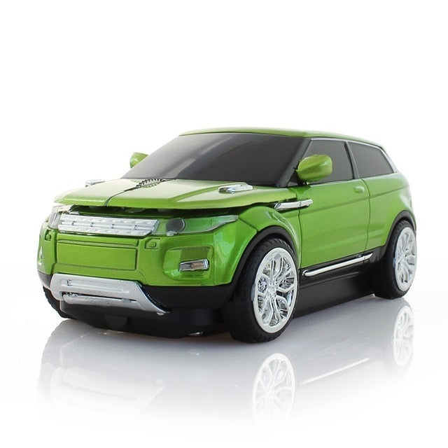 New Range Rover Wireless Computer Mouse Car Camouflage SUV USB Optical Gaming Game Mice For PC Laptop Notebook