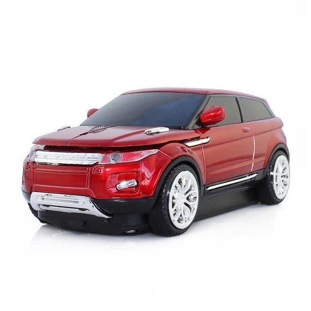 New Range Rover Wireless Computer Mouse Car Camouflage SUV USB Optical Gaming Game Mice For PC Laptop Notebook