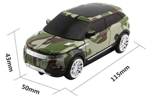 New Range Rover Wireless Computer Mouse Car Camouflage SUV USB Optical Gaming Game Mice For PC Laptop Notebook