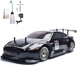 HSP RC Car 4wd 1:10 On Road Racing Two Speed Drift Vehicle Toys 4x4 Nitro Gas Power High Speed Hobby Remote Control Car